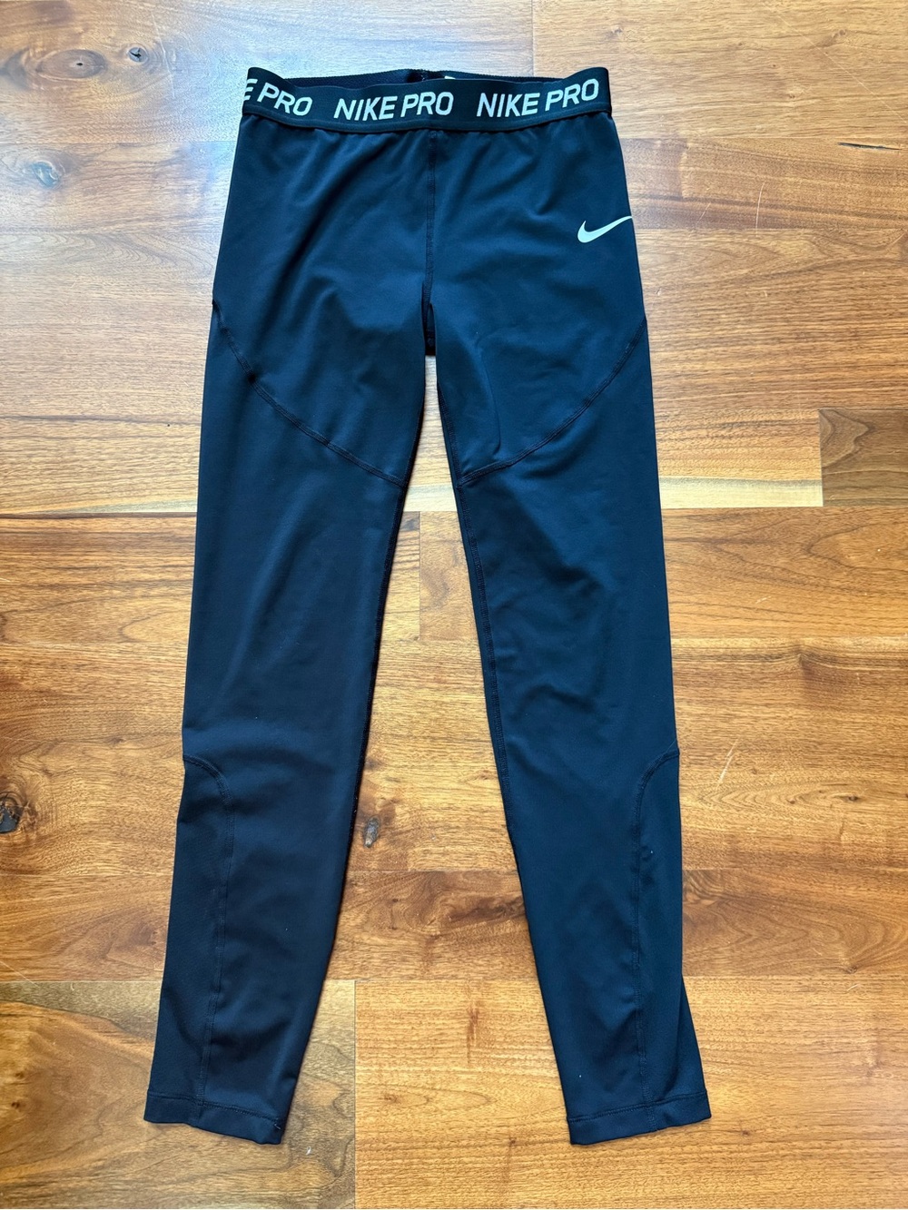 Girls Nike Pro Leggings Black Size XL